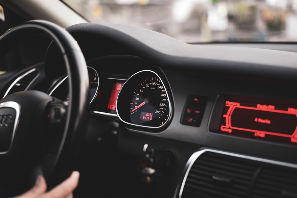 Audi A4 dashboard