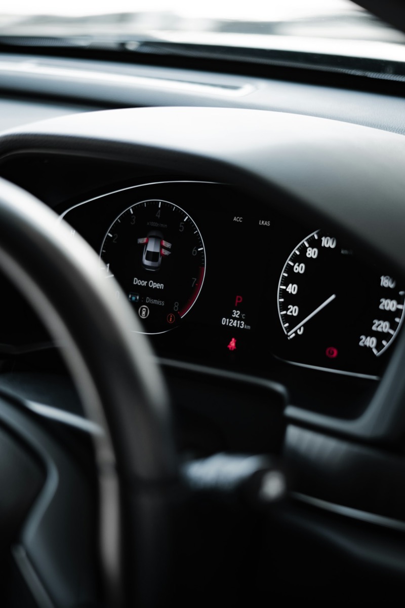 Audi A4 interior detail